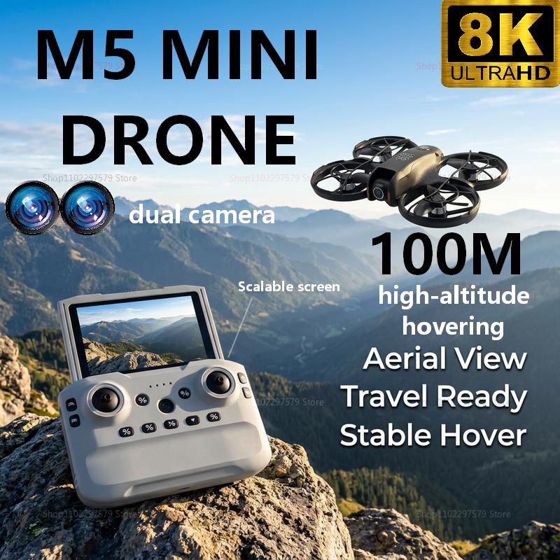 Rc Helicopter Gyro - Новый мини-дрон M5 2026 года с