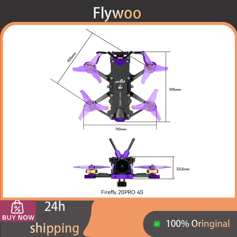 Rc Helicopter Tool Kit - Комплект карбоновой рамы Flywoo Firefly 20PRO